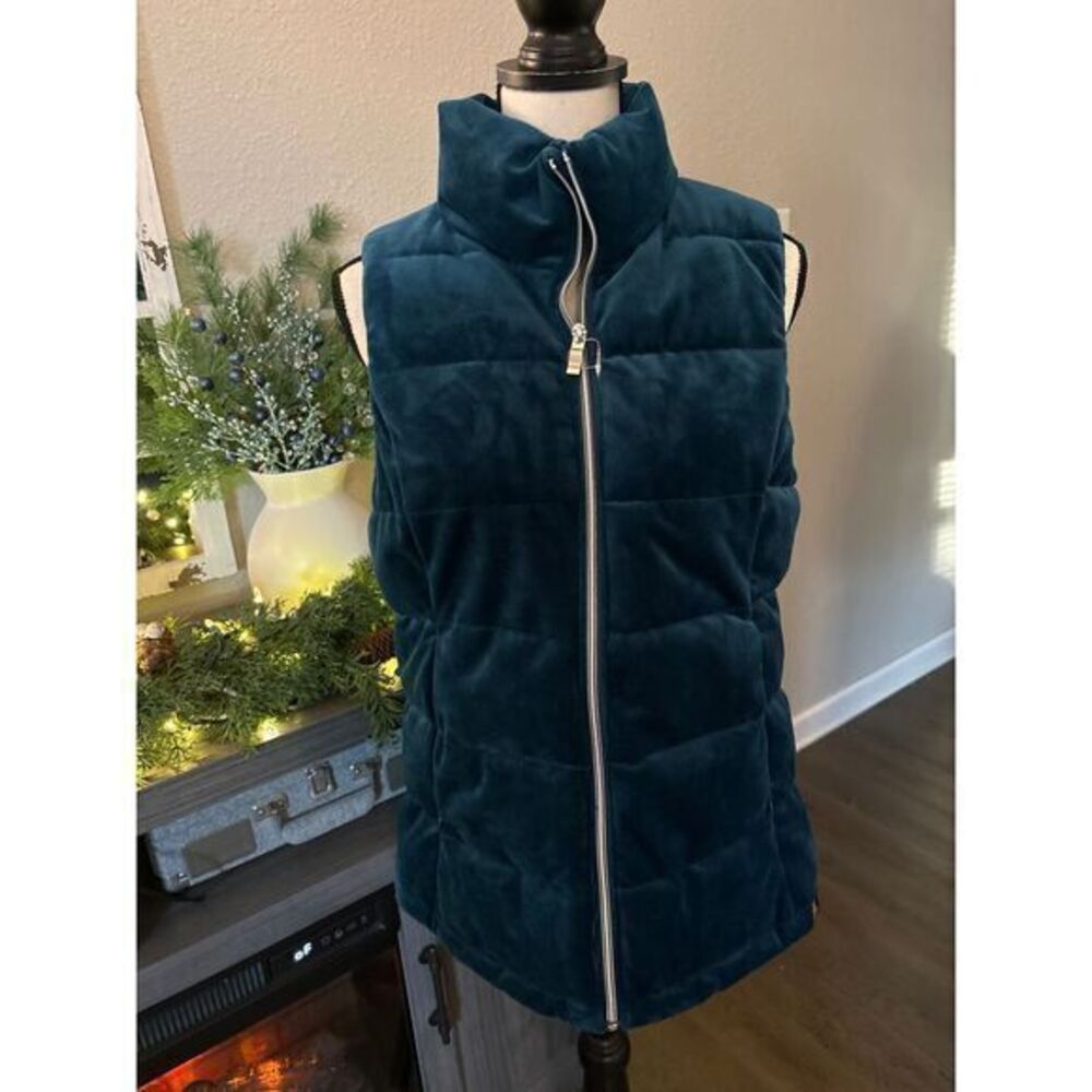 ZeroXposur‎ women's vest size M green NWOT